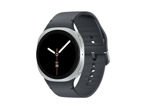 Samsung Galaxy Watch 8, Bluetooth, 40mm, Sport Band, White, S/M + Sport Band, Graphite, M/L