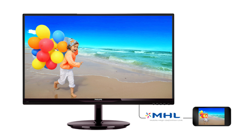 Philips E Line LCD monitor with SmartImage lite 234E5QHSB/01 – image 2