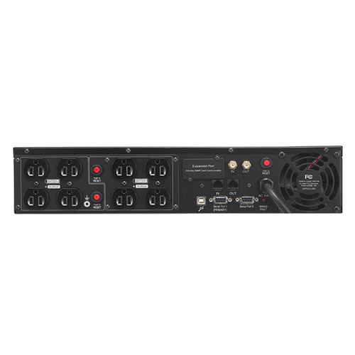 CyberPower OR1500LCDRT2U sistema de alimentación ininterrumpida (UPS) Línea interactiva 1,5 kVA 900 W 8 salidas AC imagen 2