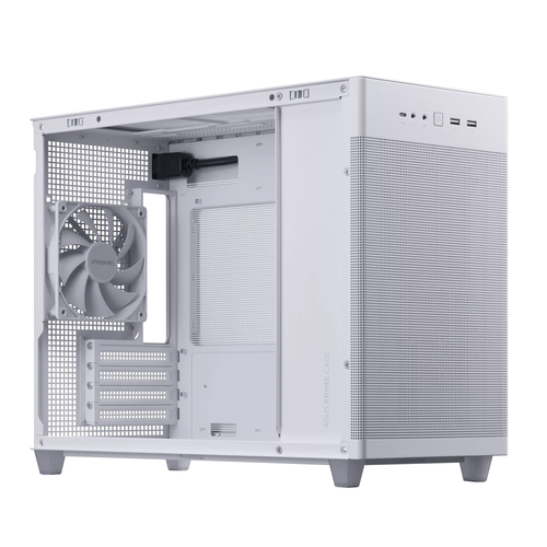 Asus Prime AP201 Compact Tempered Glass Micro Atx PC Case - White - image 6