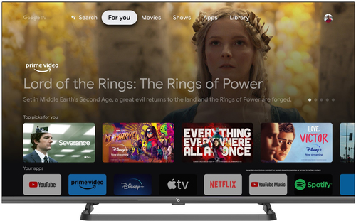 IOPLEE TK40GTV TV 101.6 cm (40") Full HD Smart TV Wi-Fi Grey 220 cd/m²
