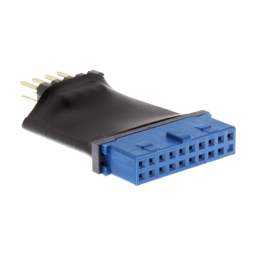 Product image: InLine USB 3.0 to 2.0 Adapter internal USB3.0 19 Pin to USB2.0 internal device