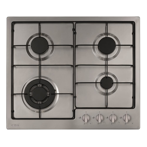 CDA HG6251SS hob Stainless steel Built-in