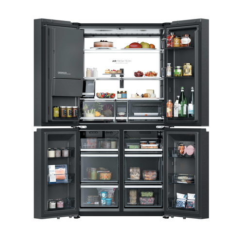 Haier 34006219 side-by-side refrigerator Freestanding – image 2