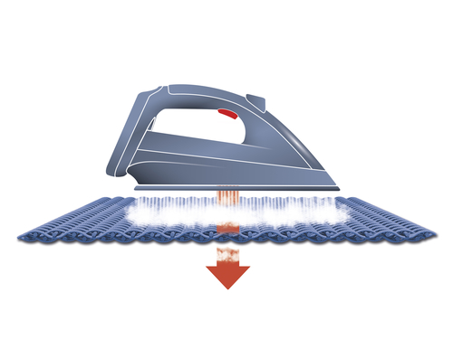 Tefal EasyGliss FV3930 iron Dry & Steam iron Durilium soleplate – image 4