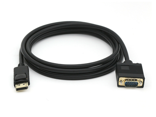 Equip 119338 видео кабель адаптер 2 m VGA (D-Sub) DisplayPort Черный