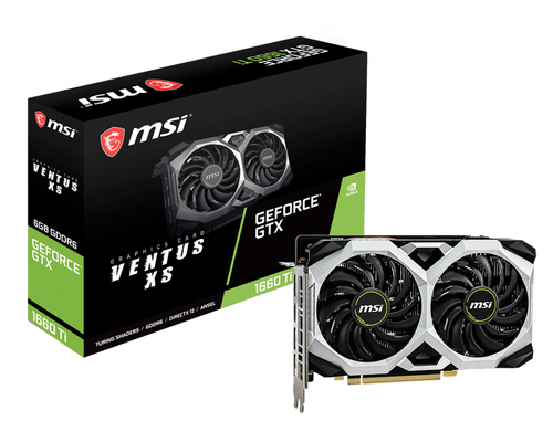 MSI VENTUS GTX 1660 Ti XS 6G NVIDIA GeForce GTX 1660 Ti 6 GB GDDR6