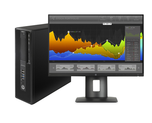 HP Z240 SFF + Z24nf – image 1