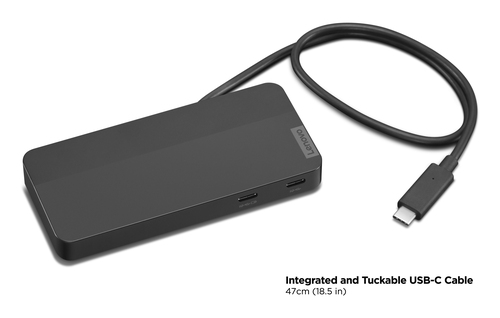 Lenovo 40B90100LA laptop dock/port replicator Wired USB 3.2 Gen 2 (3.1 Gen 2) Type-C Black – image 7