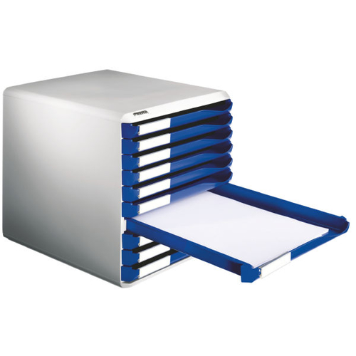 Leitz Ladebox 5280-00-35 Blauw DIN A4 Aantal vakken: 5 – Foto 3 van 4