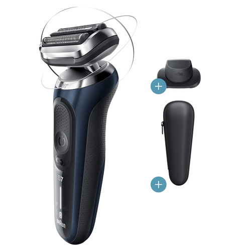 Braun Series 7 70-B1200s Foil shaver Trimmer Blue – image 2
