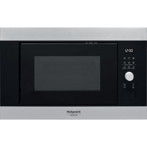Hotpoint MF20G IX HA.1 Черный, Нержавеющая сталь Микроволновая печь с грилем Встроенный 20 L 800 W