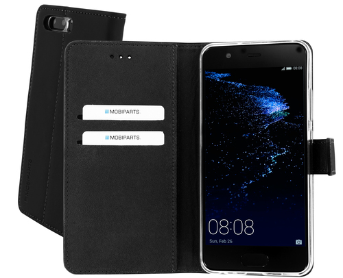 Mobiparts Premium Wallet TPU Case Huawei P10 Black