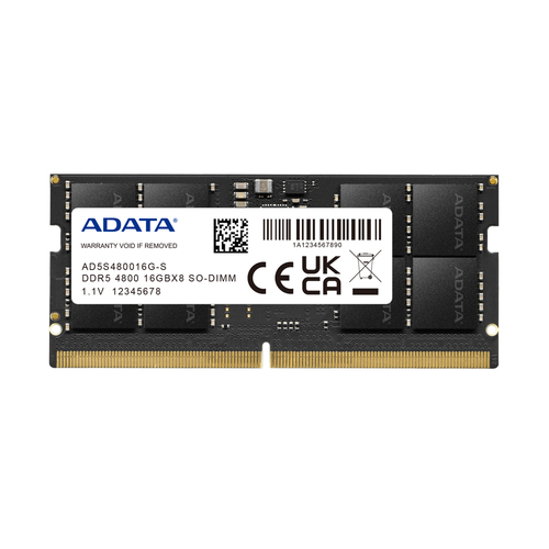 ADATA Premier módulo de memoria 16 GB 1 x 16 GB DDR5 262-pin SO-DIMM ECC imagen 1