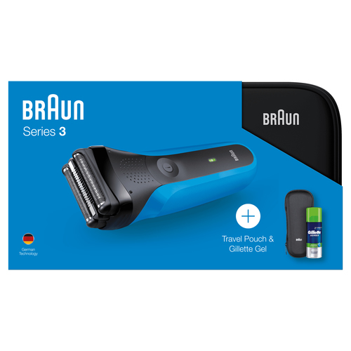 Braun 81703356 men's shaver Foil shaver Black, Blue – image 2