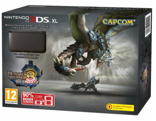 Nintendo 3DS XL + Monster Hunter 3