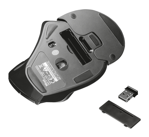 Trust 21722 mouse Gaming Right-hand RF Wireless 2400 DPI – image 5