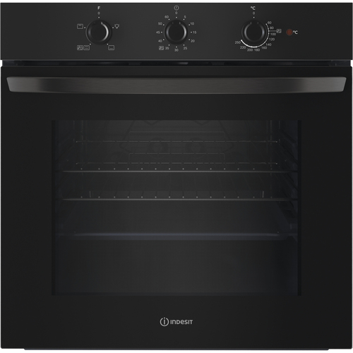 Indesit Click&Clean IO 232H X UK Electric Oven - Black - image 1