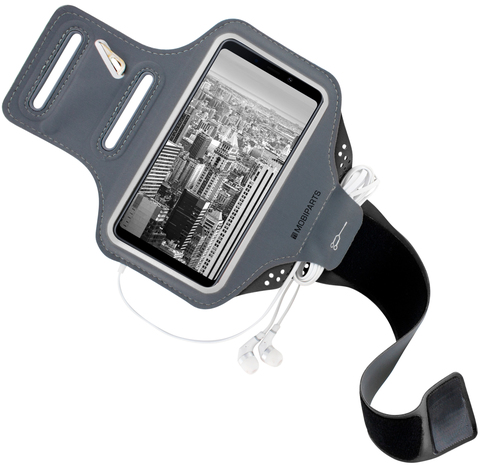 Mobiparts Comfort Fit Sport Armband Samsung Galaxy A9 (2018) Black – image 2