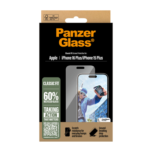 PG Scrn iPhone 16 6.7Inch Classic Fit, afbeelding 3