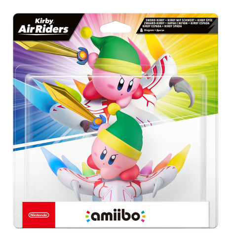 Nintendo amiibo - Sword Kirby & Dragoon - Kirby Air Riders Интерактивная игровая фигура