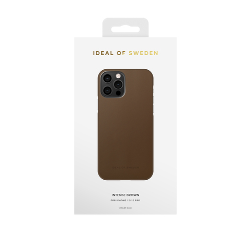 iDeal of Sweden Atelier Case iPhone 12/12P Intense Brown – image 1