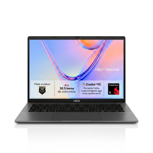 ASUS Vivobook S14 S3407QA-X1PAOHDCB01 Copilot+ PC Snapdragon X1-26-100 Laptop