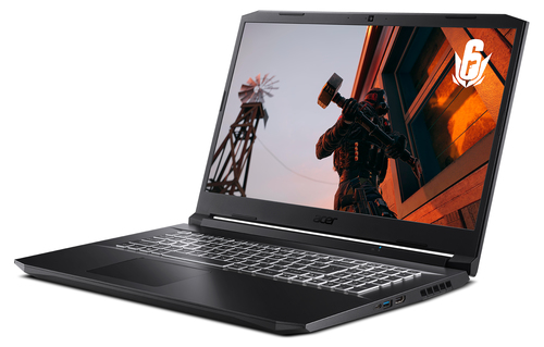 Acer Nitro 5 AN517-41 RYZ7 AMD Ryzen™ 7 5800H Ноутбук 43,9 cm (17.3") Full HD 16 GB DDR4-SDRAM 512 GB Твердотельный накопитель (SSD) NVIDIA GeForce RTX 3060 Wi-Fi 6 (802.11ax) Endless OS Черный QWERTY