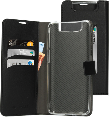 Mobiparts Classic Wallet Case Samsung Galaxy A80 (2019) Black