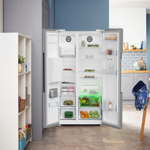 Beko ASP342VPS Freestanding American Style Fridge Freezer with HarvestFreshTM – image 7