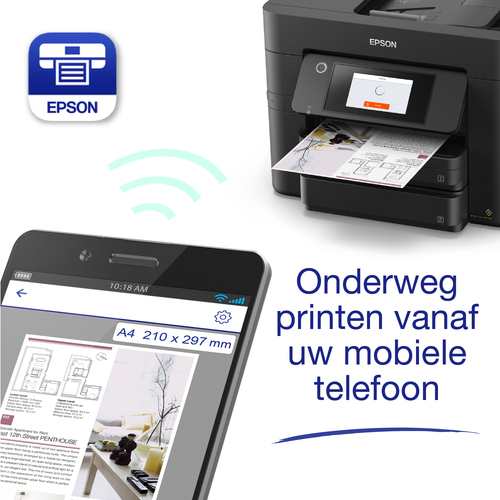 Epson WorkForce WF-4830DTWF, afbeelding 4