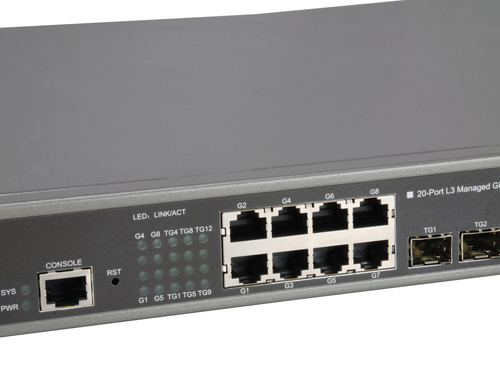 LevelOne GTL-2091 Managed L3 Gigabit Ethernet (10/100/1000) Grey – image 6
