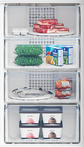Beko CFG4582DW 182cm 50/50 Frost Free Fridge Freezer - White - E Rated, White - image 6