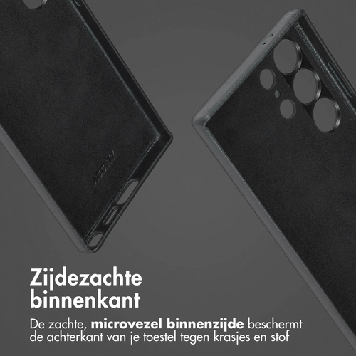 Accezz Leather Bookcase 2-in-1 met MagSafe Samsung Galaxy S24 Ultra - Onyx Black, afbeelding 8