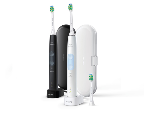 Philips HX6829/83 electric toothbrush Adult Sonic toothbrush Black, White