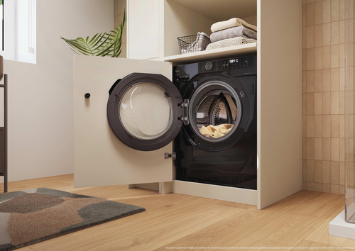 Hoover H-Wash&Dry 400 Pro BH4S696M6DR9B-80 Wifi Connected Integrated 9Kg/6Kg Washer Dryer with 1600 rpm - Black / Anthracite, A Rated [Wash Only], Black - image 5
