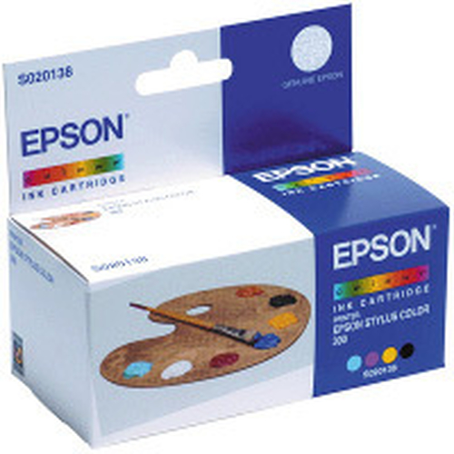 Epson S020138 ink cartridge 1 pc(s) Original Cyan, Magenta, Yellow