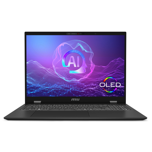 MSI Prestige 16 AI+ EVO B2VMG-062IT ноутбук Intel Core Ultra 7 258V 40,6 cm (16") Quad HD+ 32 GB LPDDR5x-SDRAM 1 TB Твердотельный накопитель (SSD) Wi-Fi 7 (802.11be) Windows 11 Home Серый