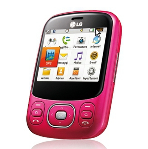 LG C320 6.1 cm (2.4") Single SIM 1500 mAh Pink