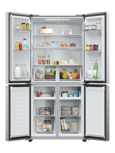 Haier Cube 83 Series 3 HCR3818DNMM side-by-side refrigerator Freestanding – image 2