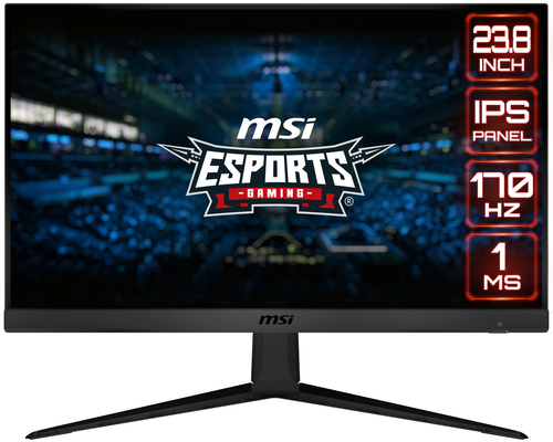 MSI G2412V монитор для ПК 60,5 cm (23.8") 1920 x 1080 пикселей Full HD Черный