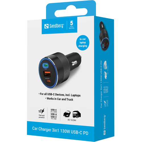 Sandberg Car Charger 3in1 – image 6