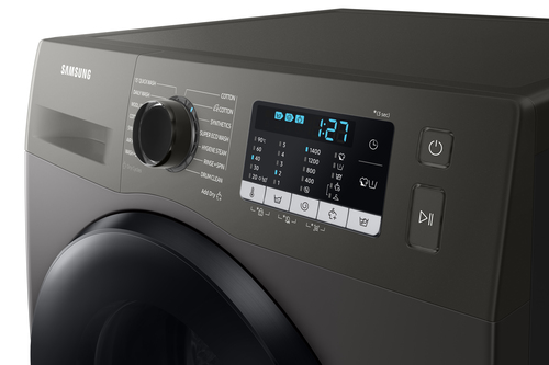 Samsung Series 5 ecobubble WD80TA046BX/EU 8 kg Washer Dryer - Graphite, Silver/Grey - image 3