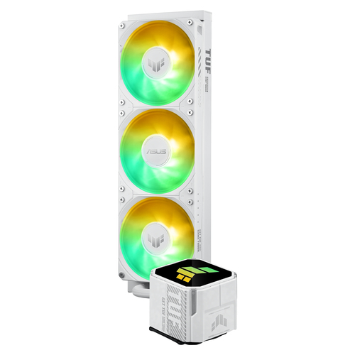 Asus Tuf Gaming LC Iii 360 Argb 300W Tdp White Edition Aio Liquid CPU Cooler – 90RC0192-B0EAY0 - image 6