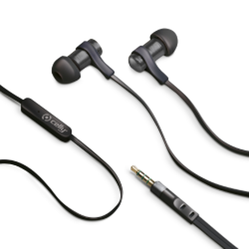 Celly BSIDE35GR headphones/headset Wired In-ear Calls/Music Black