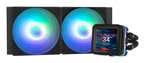 Zalman ALPHA2 DS A24 BLACK система охлаждения компьютера Процессор All-in-one liquid cooler 12 cm Черный 1 шт