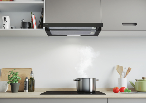 Candy CBT60RBG Semi built-in (pull out) Black 396.2 m³/h – image 6