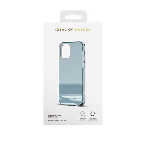 iDeal of Sweden Mirror Case iPhone 12 / 12 Pro Mirror Sky Blue – image 4