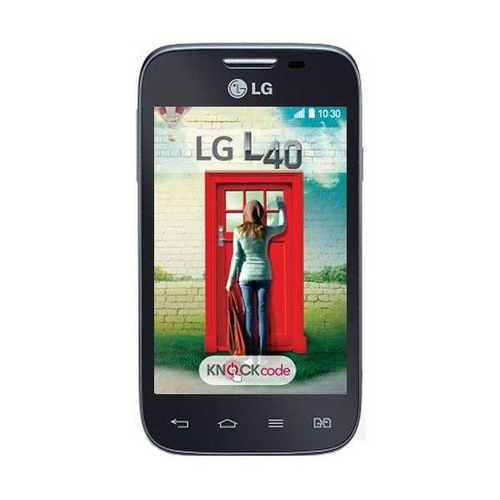 LG L40 D170 8.89 cm (3.5") Dual SIM Android 4.4 3G 0.5 GB 4 GB 1540 mAh Black