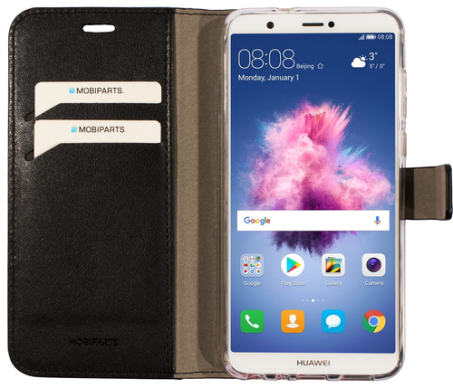 Mobiparts Classic Wallet Case Huawei P Smart (2018) Black – image 4